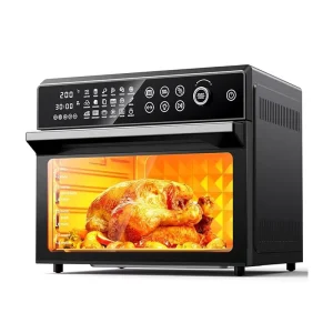 OEM 30L 1800W Hot Air Circulation Air Fryer Oven Countertop Pizza Cake Cookies Chicken Convection Oven with 4 Accessories