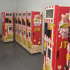 OEM Automatic Commercial Popcorn Vending Machine with Custom Payment for Cinema Mall