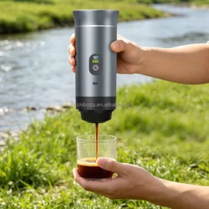 OEM Custom Portable Espresso Machine 3-in-1 Capsule Multi Power Supply Ideal for Small Kitchen Desk Car Trip Use