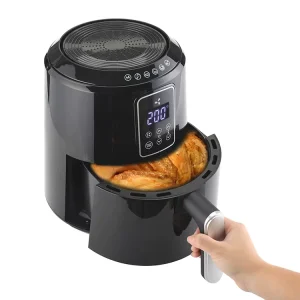 OEM Customized Electric Multifunctional Air Fryer Microwave Oven 3.5L Touch Screen Digital Control Overheat Protection