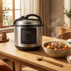 OEM Digital Electric Pressure Cooker 5L Multi Functional Smart Pot 900W Rice Slow Cooker Stainless Steel