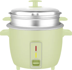 OEM Drum Rice Cooker with Steamer Glass Lid 1.0L-2.8L Different Color Aluminum Inner Pot