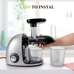 OEM Easy Clean Cold Press Juicer Extractor With 2 Speed Soft Hard Mode Low Noise Juicer Blender