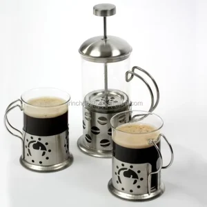 OEM French Coffee Press and Tea Maker With Stainless Plunger Gift