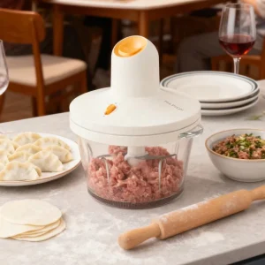 OEM Household Home Kitchen Restaurants Multi-Purpose Multifunction High Power Non Stop Electric Seafood Beef Food Meat Grinder