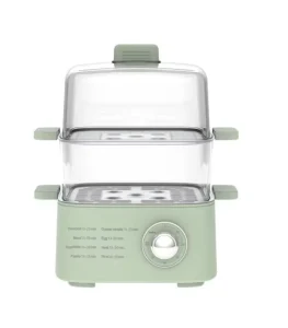 OEM ODM Household Best Selling Double Layers Electric Steaming Pot Multifunction Electric Food Steamer