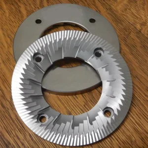 OEM ODM Industrial Turkish Fine Coffee Machine Flat Burr 140 mm Flat Burrs Coffee Grinder Parts Replacement Set