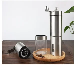 OEM ODM Small Portable Manual Coffee Grinder Ceramic Burr Core Coffee Mill