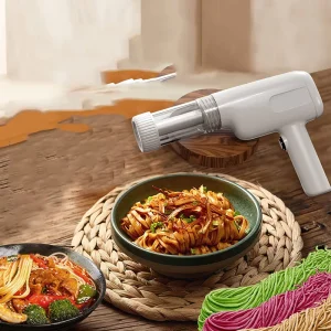 OEM Portable Automatic Electric Pasta Maker Machine Handheld Noodle Maker with 1 Year Warranty for Home Use
