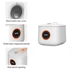 OEM Private Mold 3L Automatic Rice Cooker Touch Panel 600W Non-Stick Coating 6 Programs Low Sugar Factory Direct