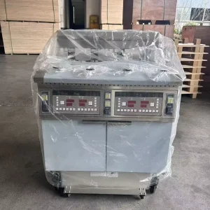 OFE H413 Auto Lift 4 Pots 4 Baskets Electric and Gas Open Chips Deep Electric Pressure Fryer