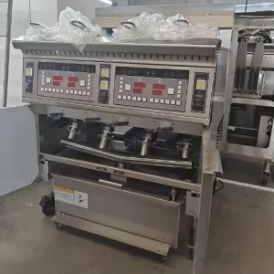 OFE-H413 Auto Lift 4 Pots 4 Baskets Electric&Gas Commercial Grade 304 Stainless Steel 28.6KW Power Deep Fryer Machine