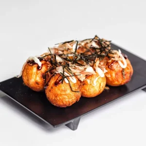 Octopus Balls Takoyaki Traditional Japanese Street Food for Kids and Adults