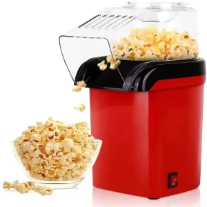 Oem Maquina De Palomita 110V 220V 1200W Electric Hot Air Popcorn Maker Plastic Energy Efficient Class Household App-Controlled