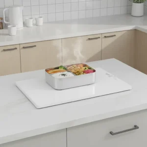 Office Electric Food Warming Plate Ready to Eat Meal Warmer for Lunch Box