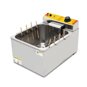 Oil Deep Fryer for Snack Making Cheese Hot Dog Frying Machine 12L 25L Commercial Electric Fryers