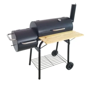 Oil Drum Barrel Outdoors Cooking Roaster Stove Barbeque Grill Outdoor Smoker Oven Grill BBQ Charcoal Rotisserie Grill
