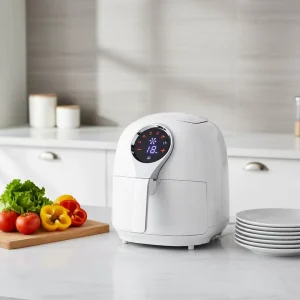 Oil Free Modern Square Design Household Non Stick Touch Control Air Fryer Oven