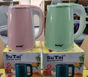 Old Model Industrial Plastic Stainless Steel Electric Kettle 2.3L 1500W for Hotel