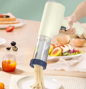 One-Button Operation Electric Spaghetti Maker Noodle Machine Household Low Noise 200g Capacity