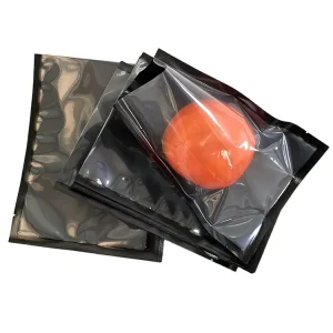 One Side Transparent and One Side Black Food Vacuum Sealer Bags for Food