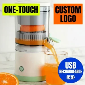 One Touch Operation Easy Clean Electric Lemon Juicer Automatic Natural Juice Squeezer USB Hand Free Orange Citrus Juicer Machine