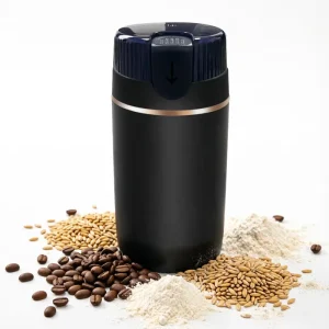 One Touch Portable Mini Coffee Bean Grinder Automatic Coffee Mill