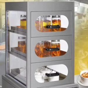 Original Food Safe Material Bun Steamer Instant Steam Furnace for Fresh Breakfast Raw Food Processing