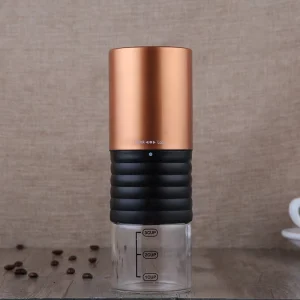 Outdoor Portable Electric Coffee Bean Grinder Adjustable Camping Espresso Grinder