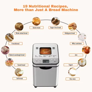 Oven 110v Bread Maker 3 in 1 Breakfast Home Use Multi-Function Bread Maker