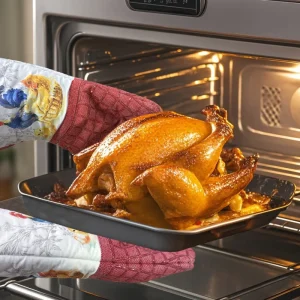 Oven Mitts for Grill Camping Bakeware Anti Scalding Silicone Oven Mitts