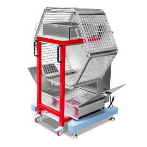 Oven Rotary Grill Gas Machine Charcoal Wood Fired Chicken Rotisserie for Restaurant
