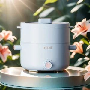 Over Heat Protection 2L Non-Stick Electric Mini Multi Function Cook Pot Multi Cooker