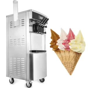 PEIXU 8228 Soft Serve Ice Cream Maker Automatic Ice Cream Machine