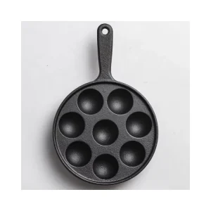 Pancake Maker Baking Mold Cast Iron Egg Poacher Pan Octopus Ball Poffertjes Pan Takoyaki Pan