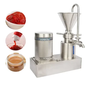 Peanut Butter Making Machine Colloid Mill Food Processing Grinder Ketchup Chili Sauce Making Machine