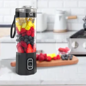 Personal Blender for Shakes and Smoothies Leakproof Lid USB Rechargeable 360W Milkshake Portable Fruit Blender