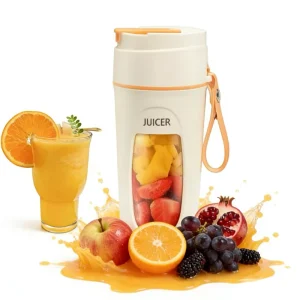 Personal Wireless Smart USB Mini Blender Portable Travel Automatic Orange Juicer Mixer Self Cleaning FJ008