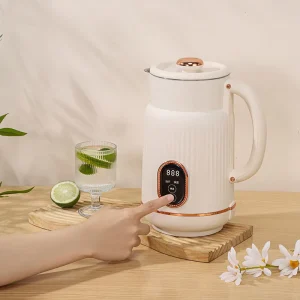 Plastic 1.8L 1500W 220V Digital Electric Kettle Auto Shut Off Fast Boil Home Office Hotel Use Gift Box