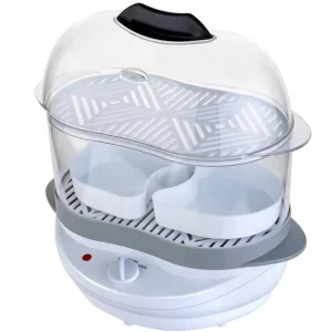 Plastic 2 Layer Electric Egg Boiler Egg Cooker
