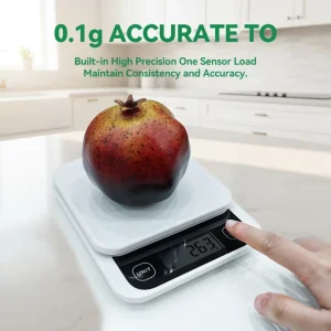 Plastic Digital Mini Kitchen Cook Bake Cake Health Diet Smart App Connected 0.1g ROHS Measuring Food Scale