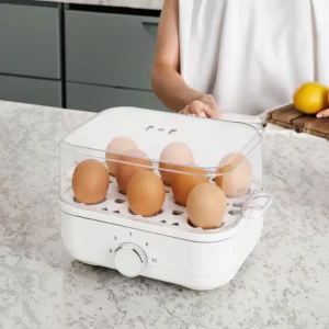 Plastic Electric Egg Boiler Household Multi function Rapid Egg Cooker with Timer