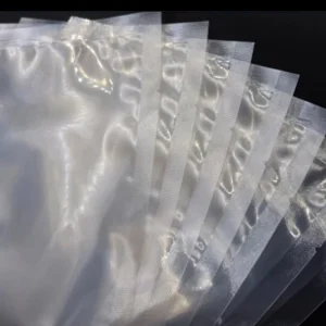 Plastic Food Saver Bags with Gravure Printing Moisture Proof for Beef Meat Fruit Seafood Vacuum Storage Sealer