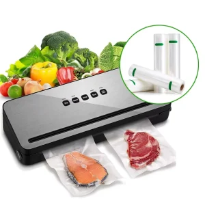 Plastic Food Saver Grade Embossed Vacuum Sealer Storage Packing Bags