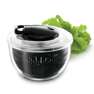Plastic Manual Salad Spinner 5L Eco Friendly Dishwasher Safe Lettuce Vegetable Washer