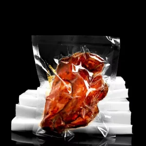 Plastic Mylar Vacuum Bags Custom Printing Sealer Pouches for Food Snacks Nuts Pet Food Chewing Gum Storage Heat Sealing