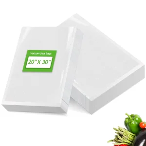 Plastic Packaging Vacuum Storage Sealer Sealable Bag Frozen Chicken Meat Clear Transparent Mylar Vacuum Sealed Bags for Food