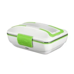 Plastic Portable Electric Heatable Lunch Box Food Warmer with Stainless Steel for Office and Outdoor Use