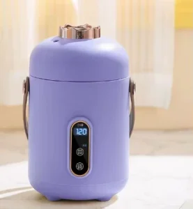 Plastic Portable Home Use 220V 12V Air Tight Self Heating Electric Lunch Box Bento Food Warmer Container Box