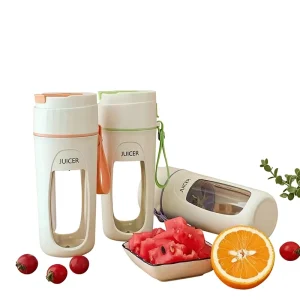 Plastic Portable Rechargeable Multi Function Juice Cup Juicer for Students Home Use